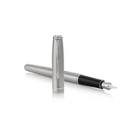 Kép 1/6 - Parker Royal Sonnet Töltőtoll Stainless Steel