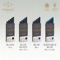 Kép 4/5 - Parker Royal Tintapatron mosható hosszú - Kék - 5db/doboz