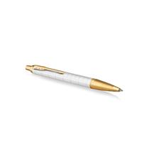 Kép 1/7 - Parker Royal IM Premium Golyóstoll Pearl Arany klipsz 