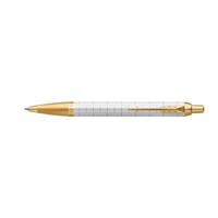 Kép 2/7 - Parker Royal IM Premium Golyóstoll Pearl Arany klipsz
