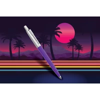 Kép 2/3 - Parker Royal Jotter Wave '80s Golyóstoll Red/Purple