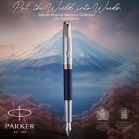 Kép 7/8 - Parker Royal Special Edition Sonnet Fuji Golyóstoll Blue