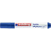 Kép 1/10 - edding 4500 CR T-shirt textilmarker Blue