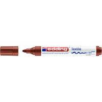 Kép 2/10 - edding 4500 CR T-shirt textilmarker Brown