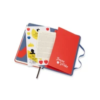 Kép 4/6 - Moleskine Notesz Snow White Apple Kemény Kék "P" Vonalas