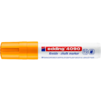 Kép 1/3 - edding 4090 folyékony krétamarker Neon Orange