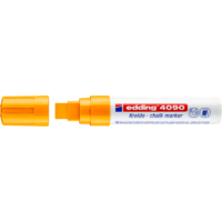 Kép 3/3 - edding 4090 folyékony krétamarker Neon Orange