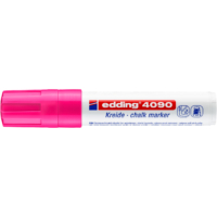 Kép 1/3 - edding 4090 folyékony krétamarker Neon Pink