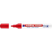 Kép 3/3 - edding 4095 folyékony krétamarker Red