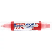 Kép 2/9 - Edding 5400 Akril marker 3D Double liner 2-3 mm/5-10 mm Traffic red