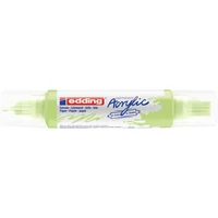 Kép 2/9 - Edding 5400 Akril marker 3D Double liner 2-3 mm/5-10 mm Pastel green