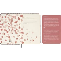 Kép 2/7 - Moleskine Notesz Sakura Kemény "P" Vonalas