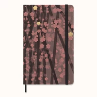 Kép 1/7 - Moleskine Notesz Sakura Kemény "L" Vonalas