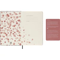 Kép 2/7 - Moleskine Notesz Sakura Kemény "L" Vonalas