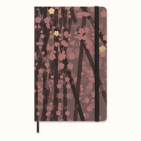 Kép 1/7 - Moleskine Notesz Sakura Kemény "L" Vonalas