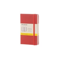 Kép 1/6 - Moleskine Notesz Kemény Korall Narancs "P" Méret Kockás