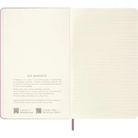 Kép 3/6 - Moleskine Notesz Kemény Rózsaszín "L" Méret Vonalas