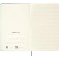 Kép 3/6 - Moleskine Notesz Kemény Zsálya Zöld "L" Méret Vonalas
