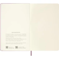 Kép 3/6 - Moleskine Notesz Kemény Rózsaszín "L" Méret Sima