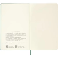 Kép 3/6 - Moleskine Notesz Kemény Zsálya Zöld "L" Méret Sima