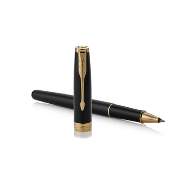 Parker Royal Sonnet Rollertoll Black Arany Klipsz
