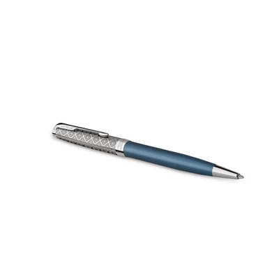 Parker Royal Sonnet Premium Golyóstoll Metal Blue Króm klipsz