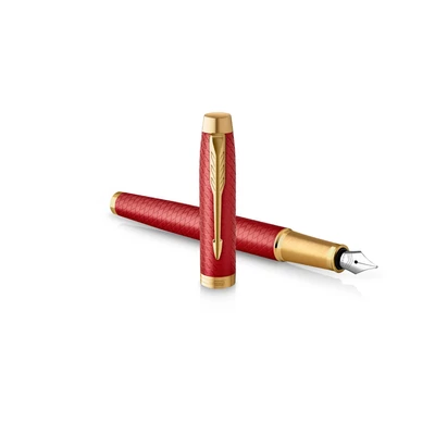 Parker Royal IM Premium Töltőtoll Red Arany klipsz