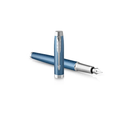 Parker Royal IM Premium Töltőtoll Blue Grey Króm klipsz