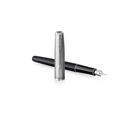 Parker Royal Sonnet Essential Töltőtoll Black Króm klipsz