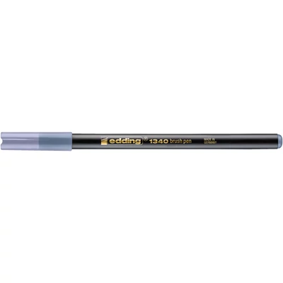 edding 1340 ecsetirón Silver Grey