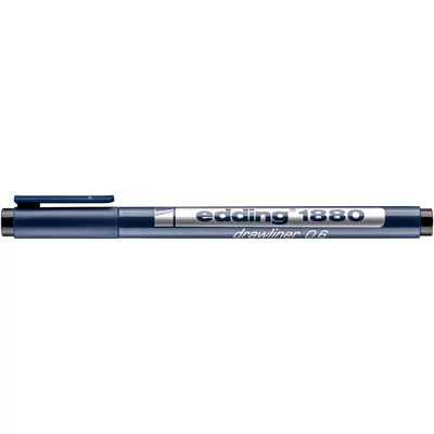 edding 1880 Drawliner 0.6 Black