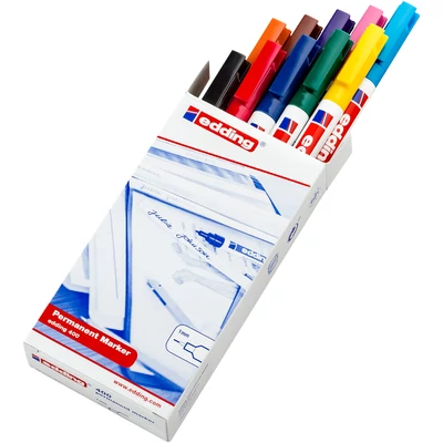 edding 400 permanent marker 10 db-os szett