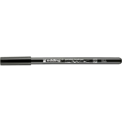 edding 4200 porcelán ecsetirón marker Black