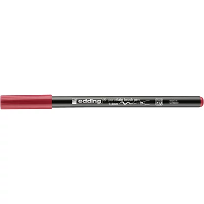 edding 4200 porcelán ecsetirón marker Carmine