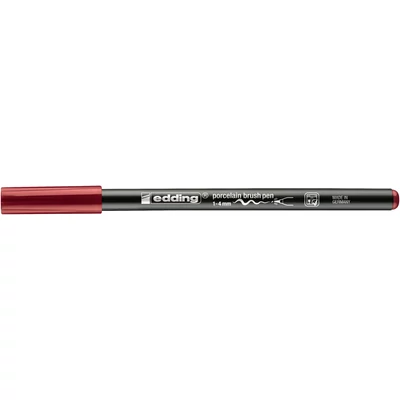 edding 4200 porcelán ecsetirón marker Crimson Red