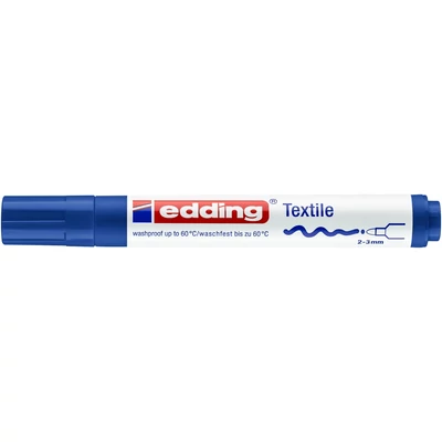 edding 4500 CR T-shirt textilmarker Blue