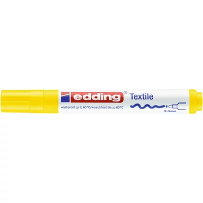 edding 4500 CR T-shirt textilmarker Yellow