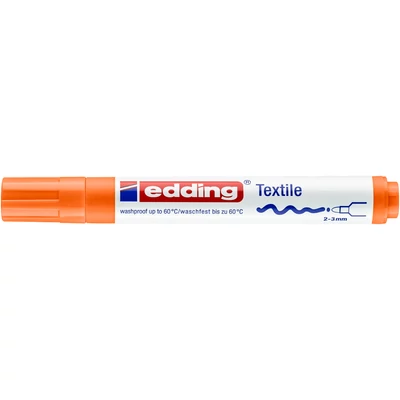 edding 4500 CR T-shirt textilmarker Orange