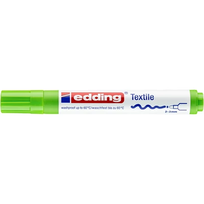 edding 4500 CR T-shirt textilmarker Light Green