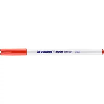 edding 4600 T-shirt textilmarker Red