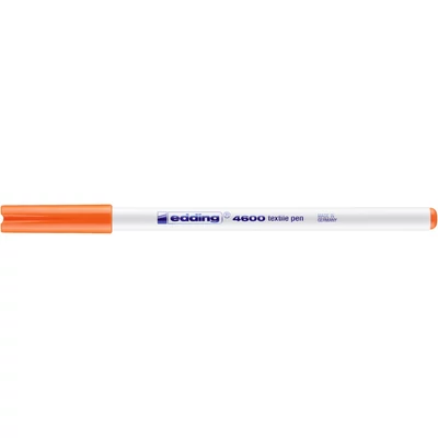 edding 4600 T-shirt textilmarker Neon Orange