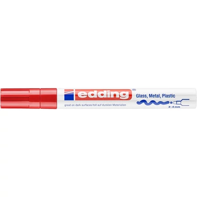 edding 750 CR lakkmarker Red