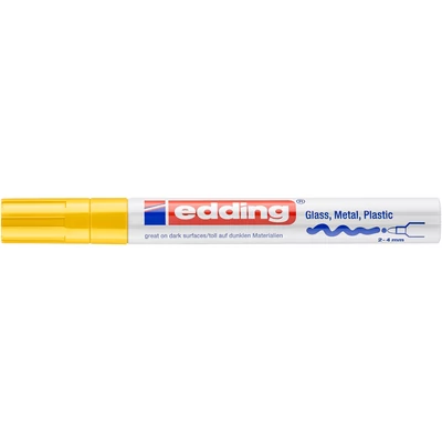 edding 750 CR lakkmarker Yellow