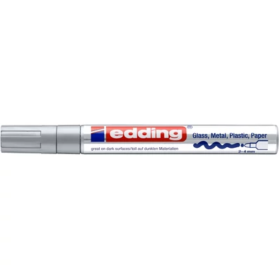 edding 750 CR lakkmarker Silver
