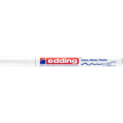 edding 751 CR lakkmarker White
