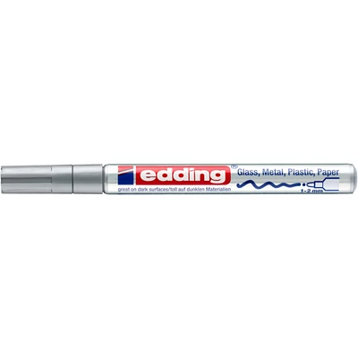 edding 751 CR lakkmarker Silver