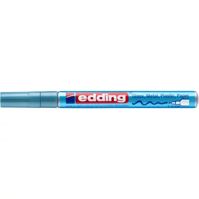 edding 751 CR lakkmarker Metallic Light Blue