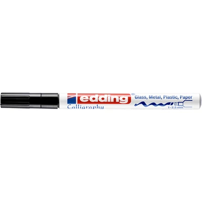 edding 753 lakkmarker kalligrafikus Black