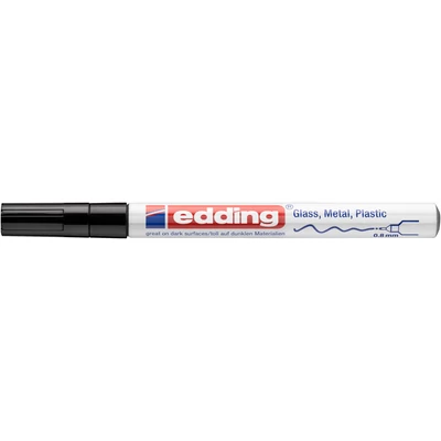 edding 780 lakkmarker Black