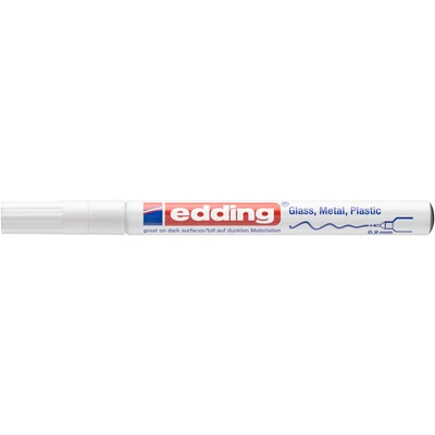 edding 780 lakkmarker White
